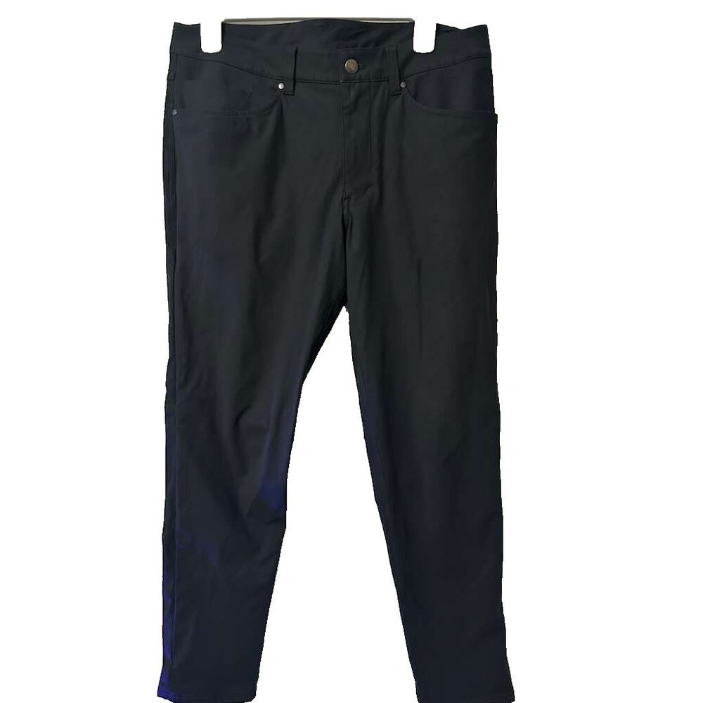 Lululemon ABC Pants Slim Fit Men’s Size 32 Black Stretch 5 Pockets